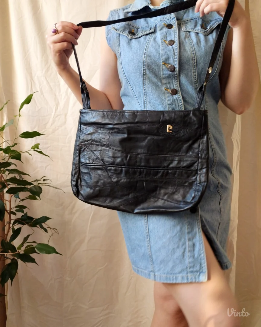 vintage kožna torba