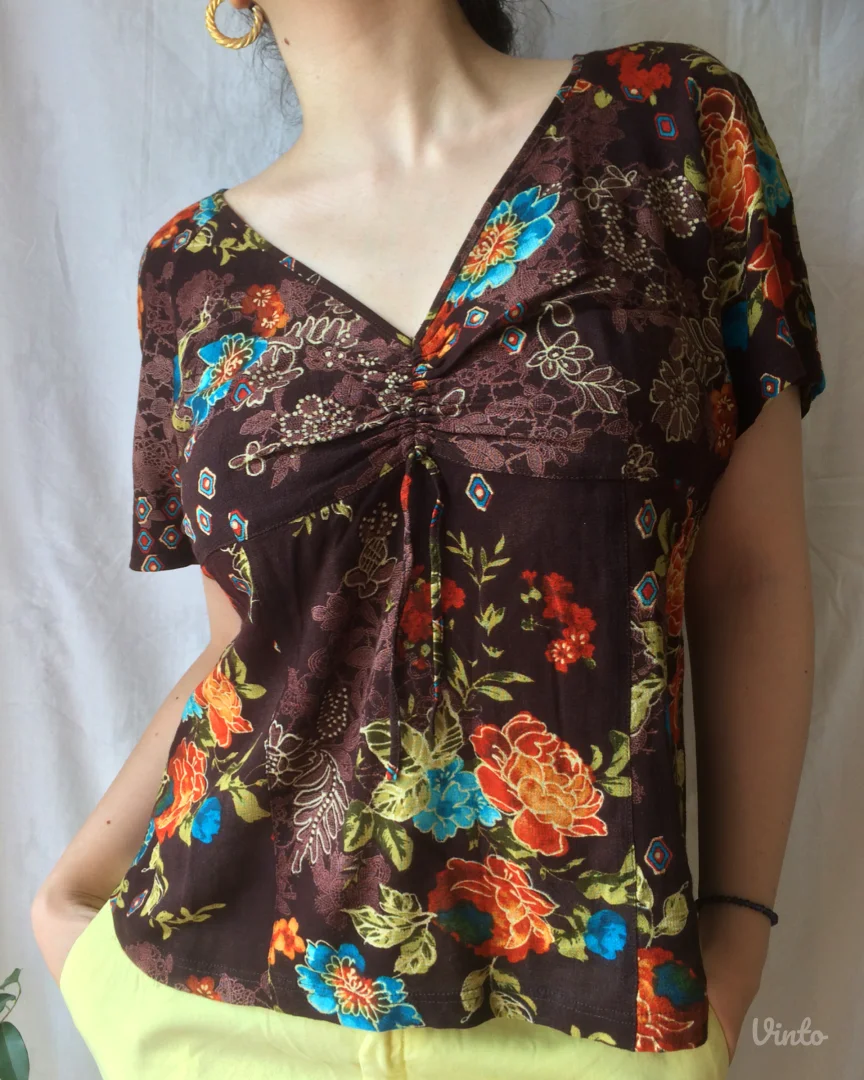 Viasassi cvetna majica – Made in Italy