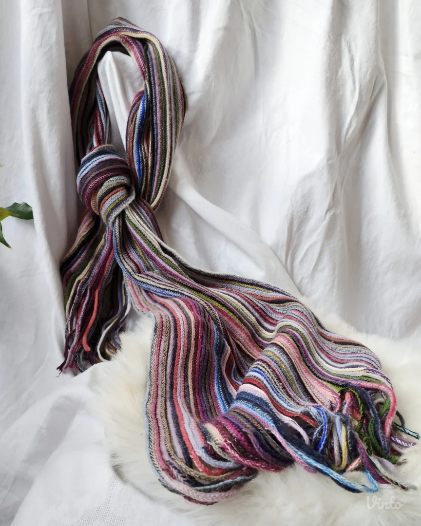 Šareni šal sa resama