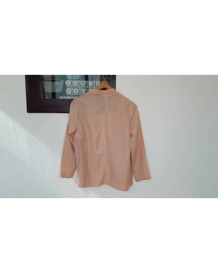 Krem ogrtač-kardigan