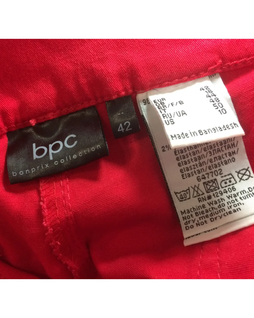 bonprix pantalone uskog kroja