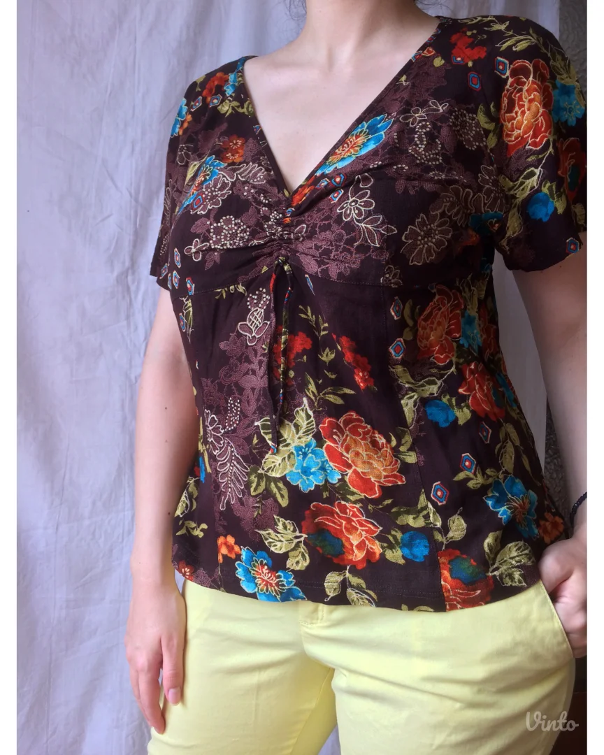 Viasassi cvetna majica – Made in Italy