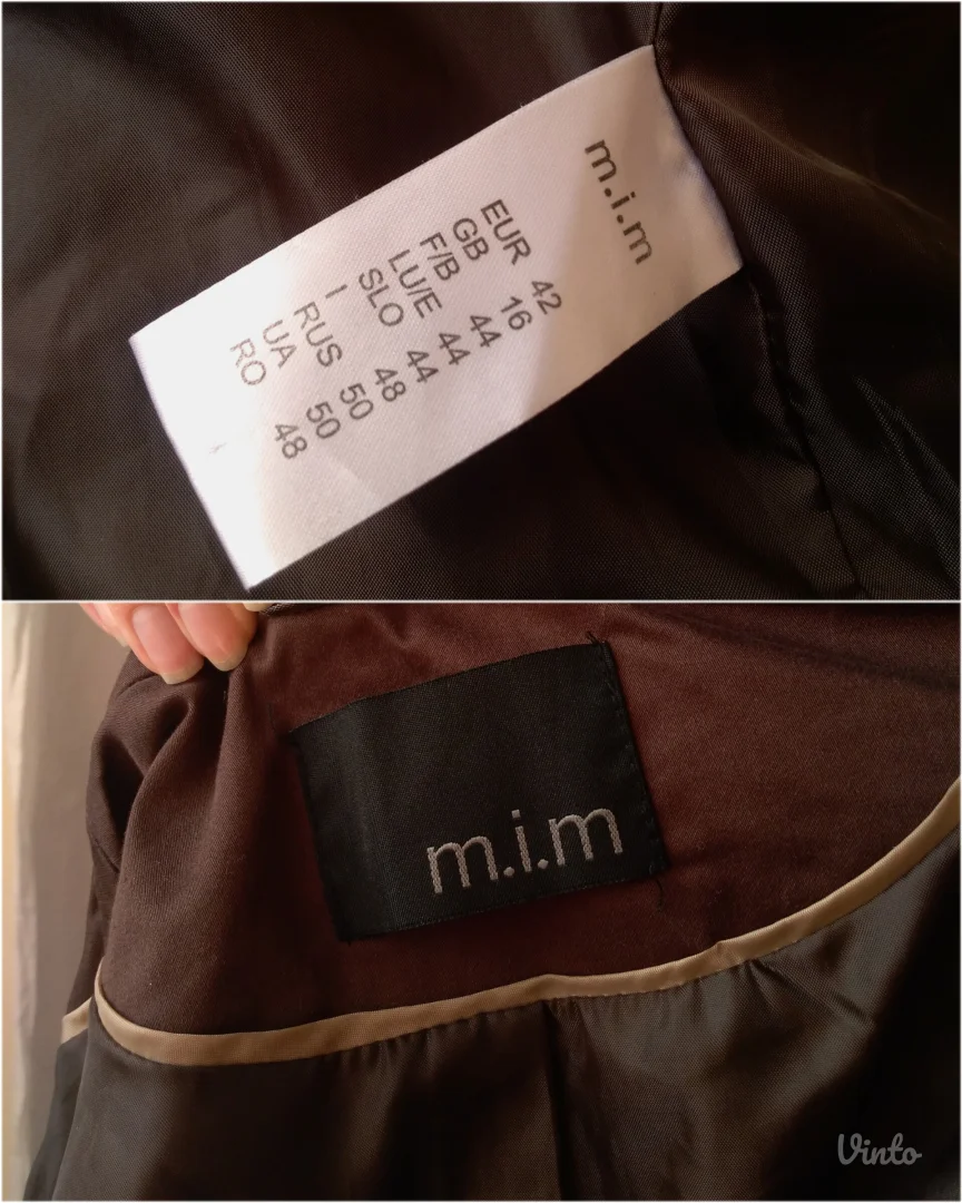 m.i.m duži sako / kratki kaput