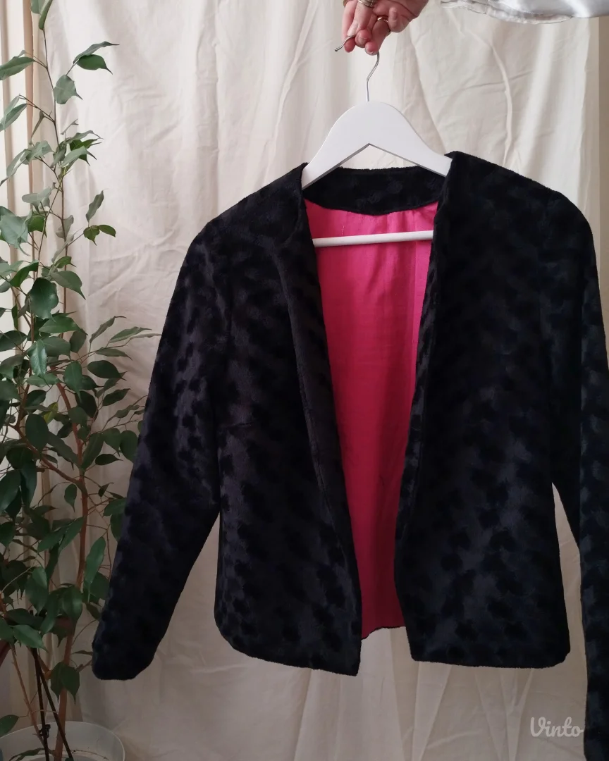 Eko crna jakna-bunda