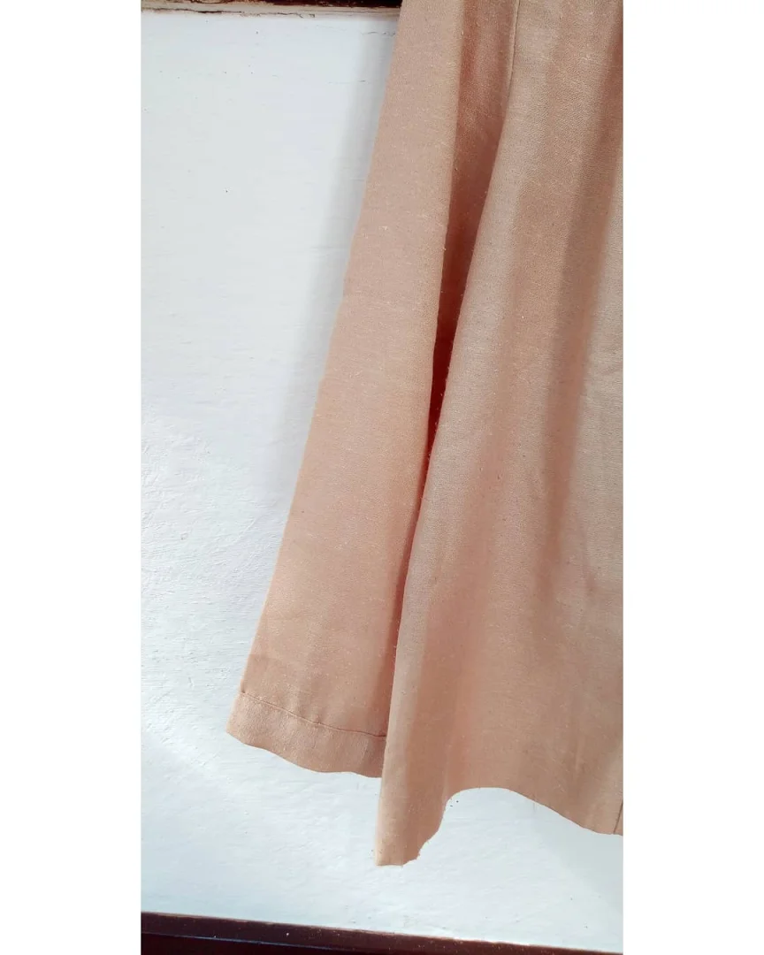 Krem ogrtač-kardigan