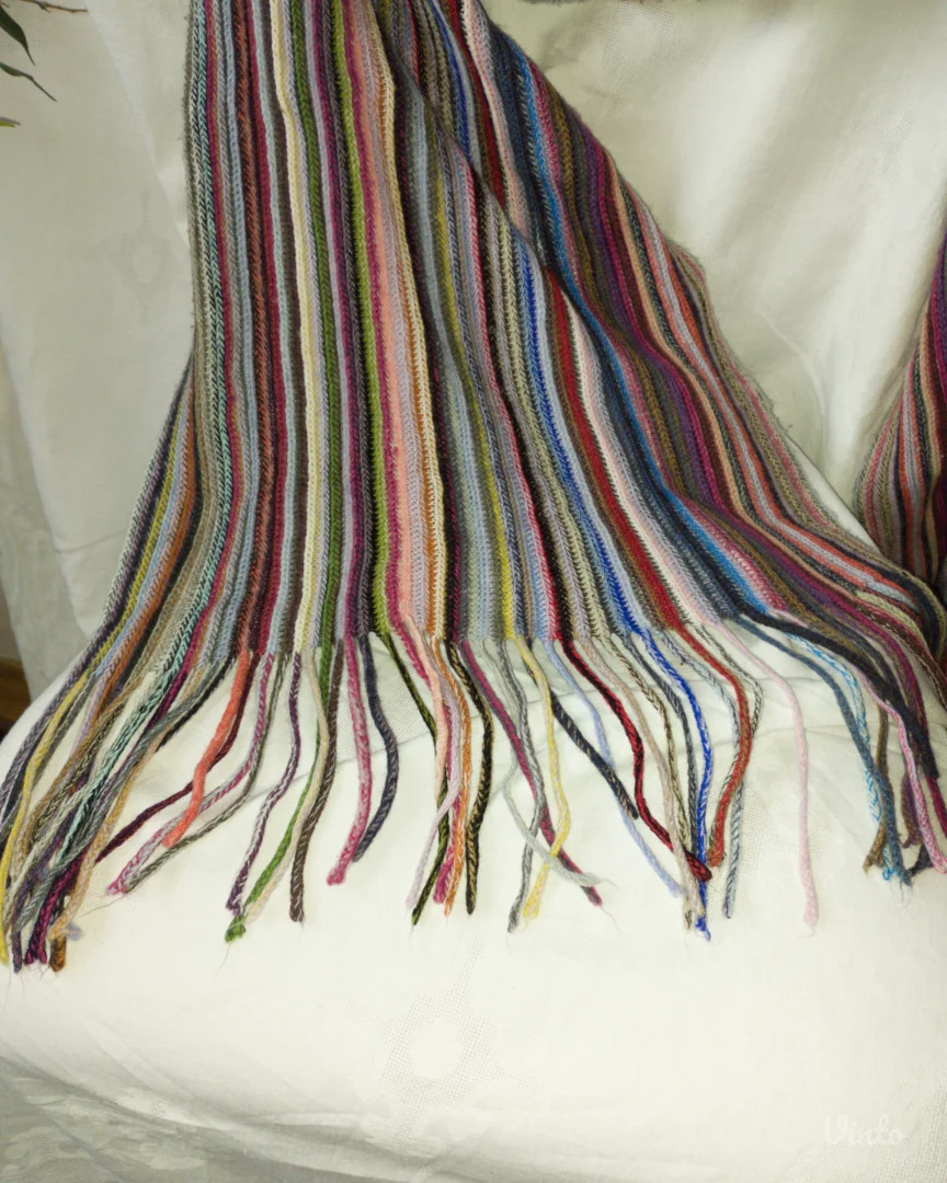 Šareni šal sa resama