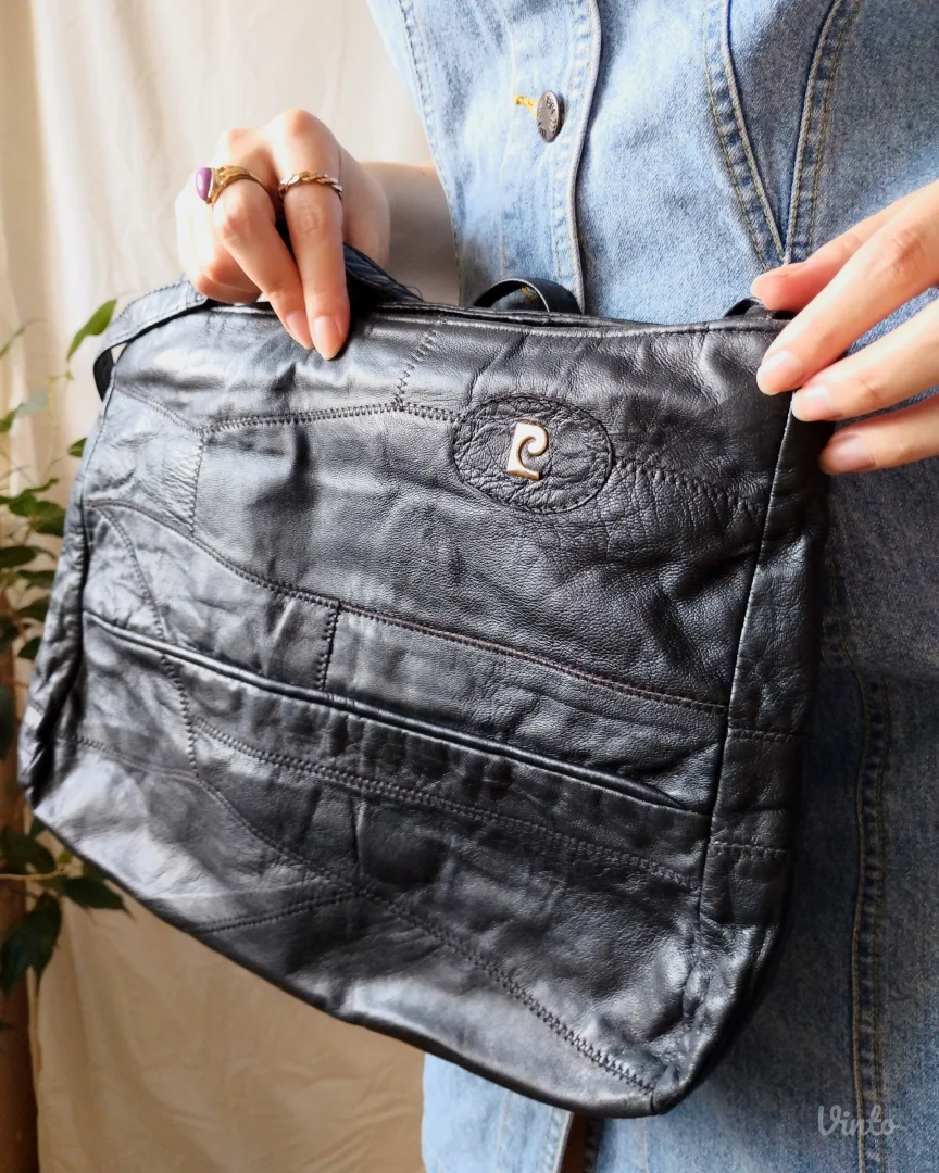 vintage kožna torba