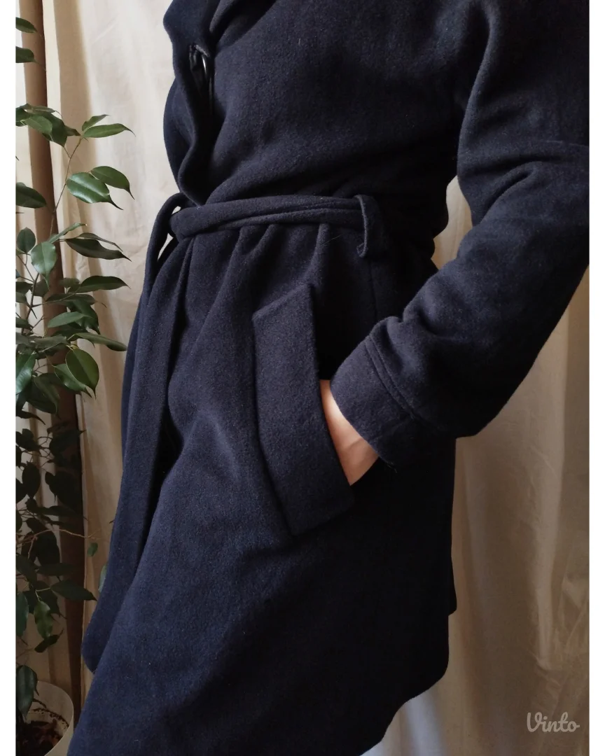 HÜCKE MODE COLLECTION kaput od angora i jagnjeće vune