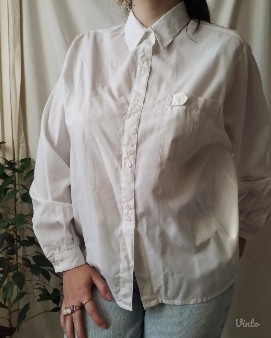 Oversized bela košulja