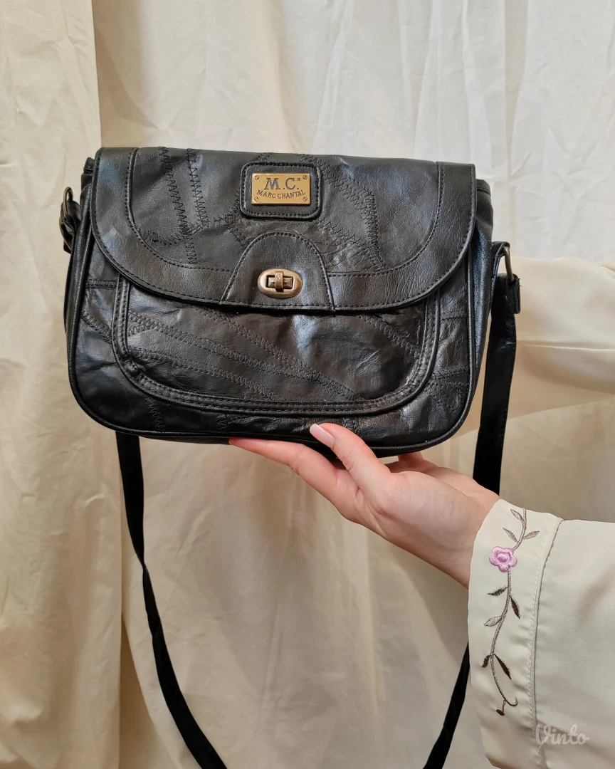 vintage M. C. Marc Chantal kožna torba