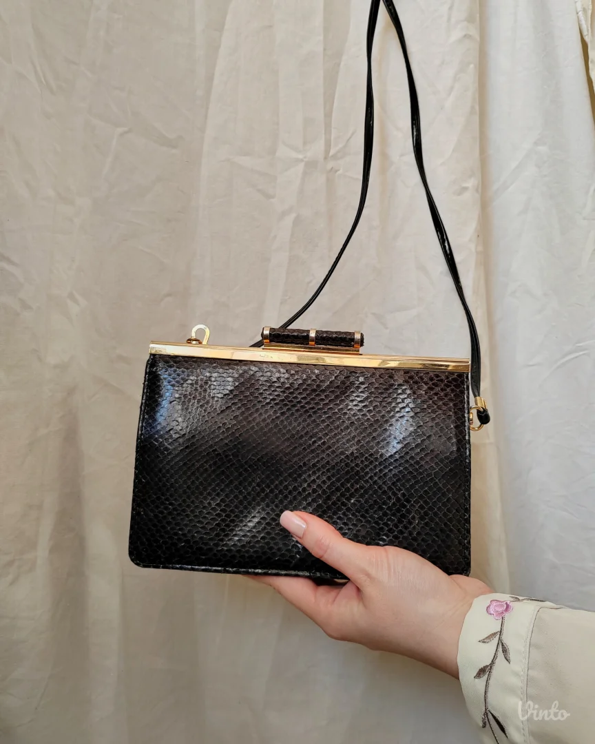 Vintage kožna torbica