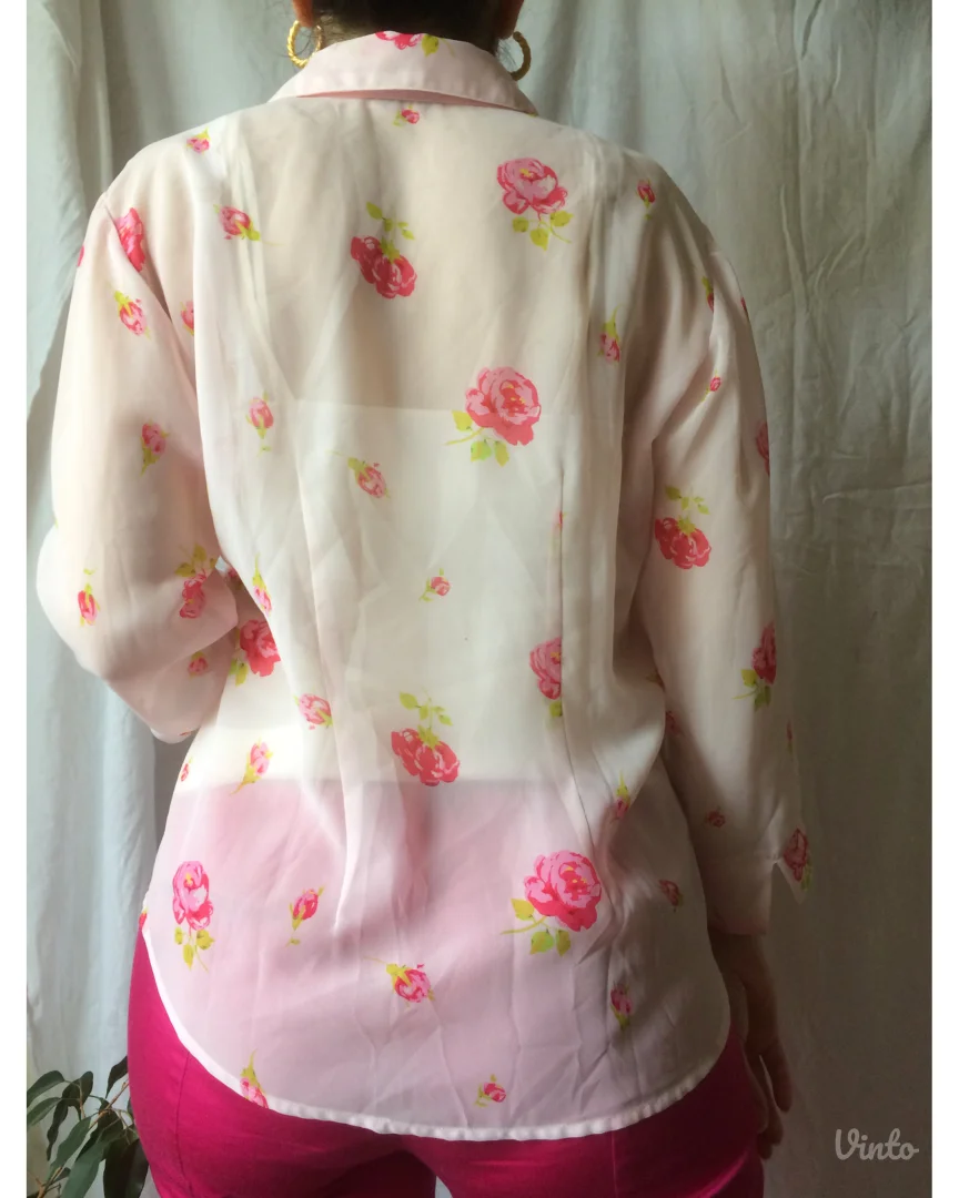 Providna košulja sa cvetnim printom