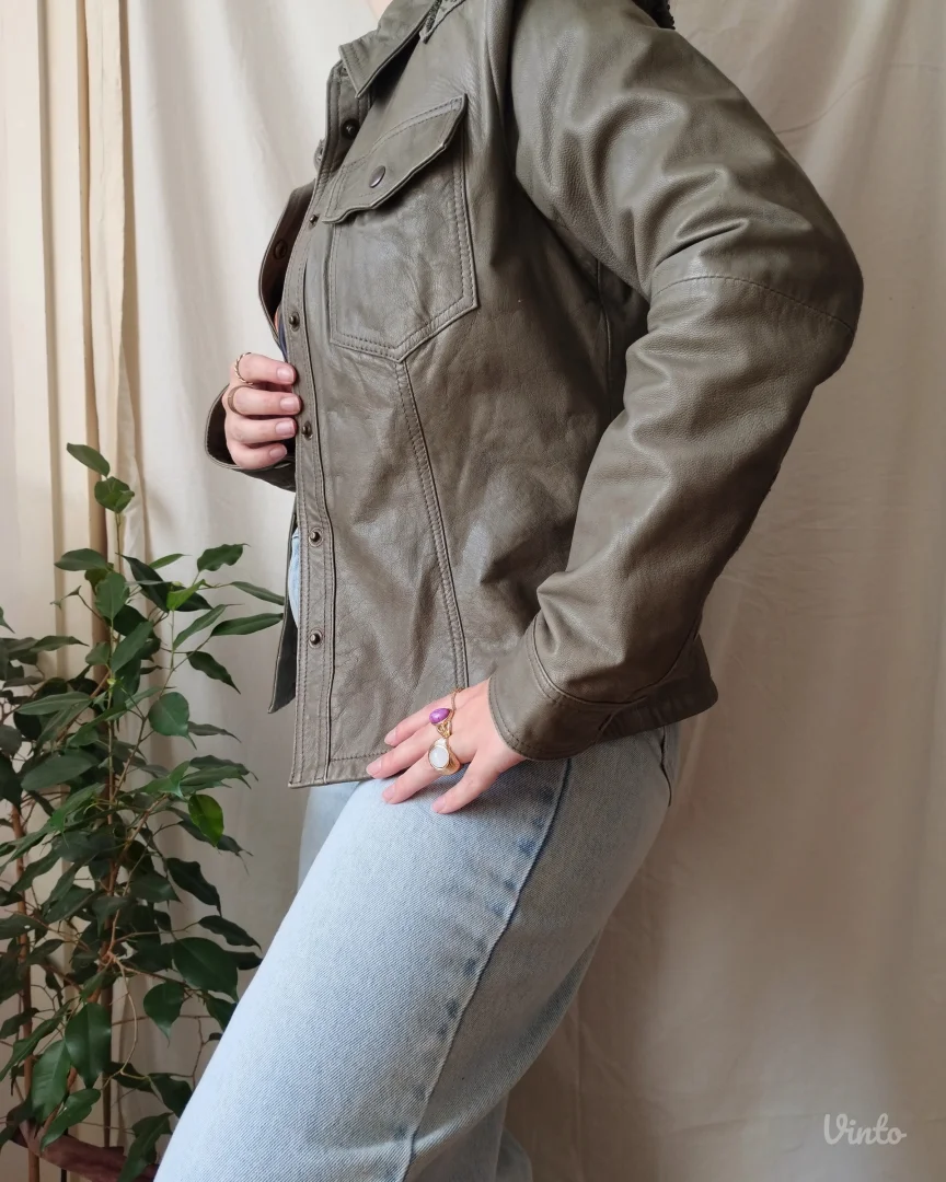 Vintage Goosecraft kožna jakna