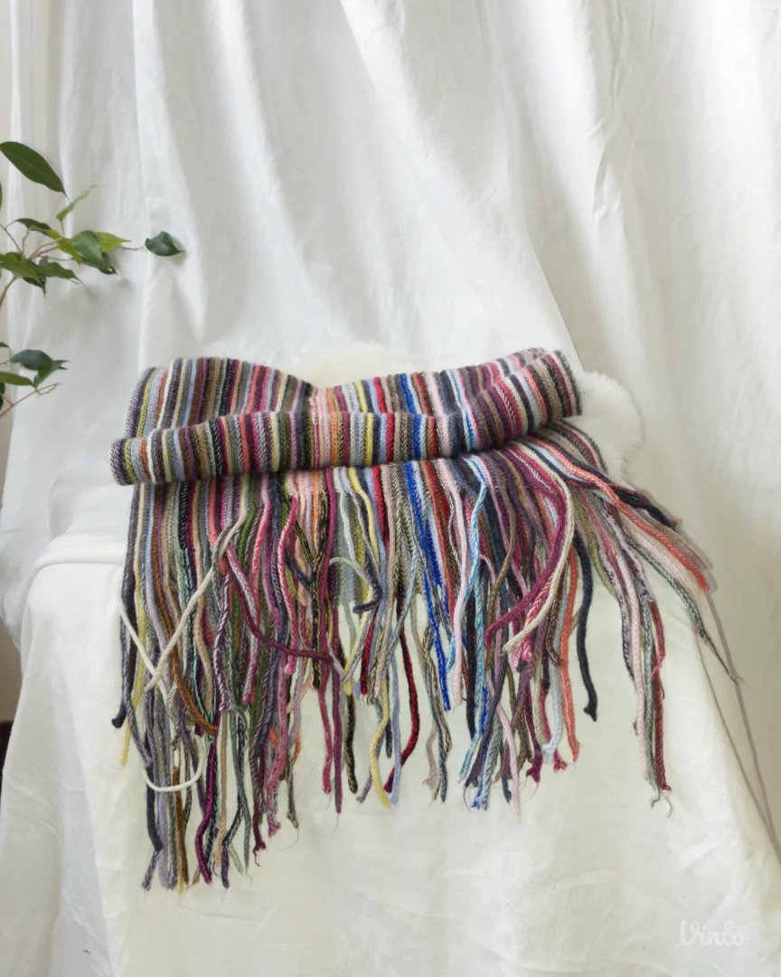 Šareni šal sa resama