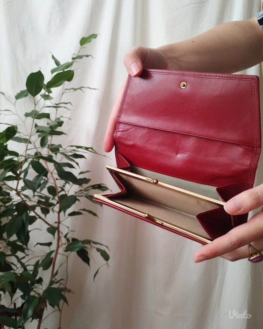 Vintage kožni novčanik