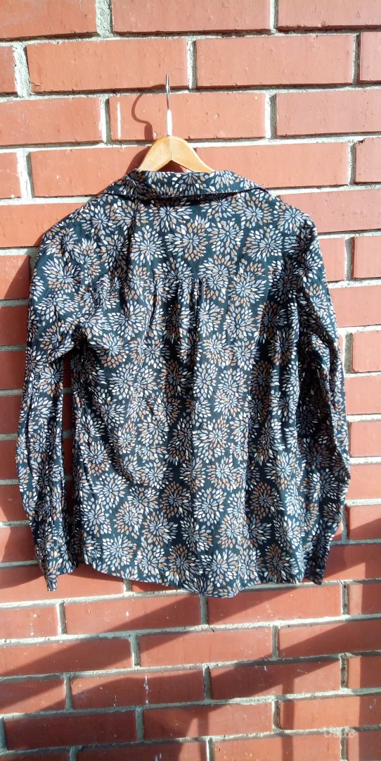 GINA BENOTTI košulja sa apstraktnim cvetnim printom