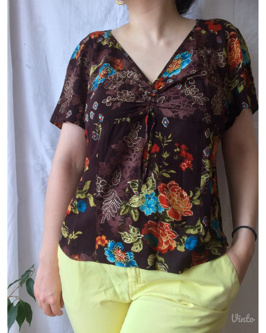 Viasassi cvetna majica – Made in Italy