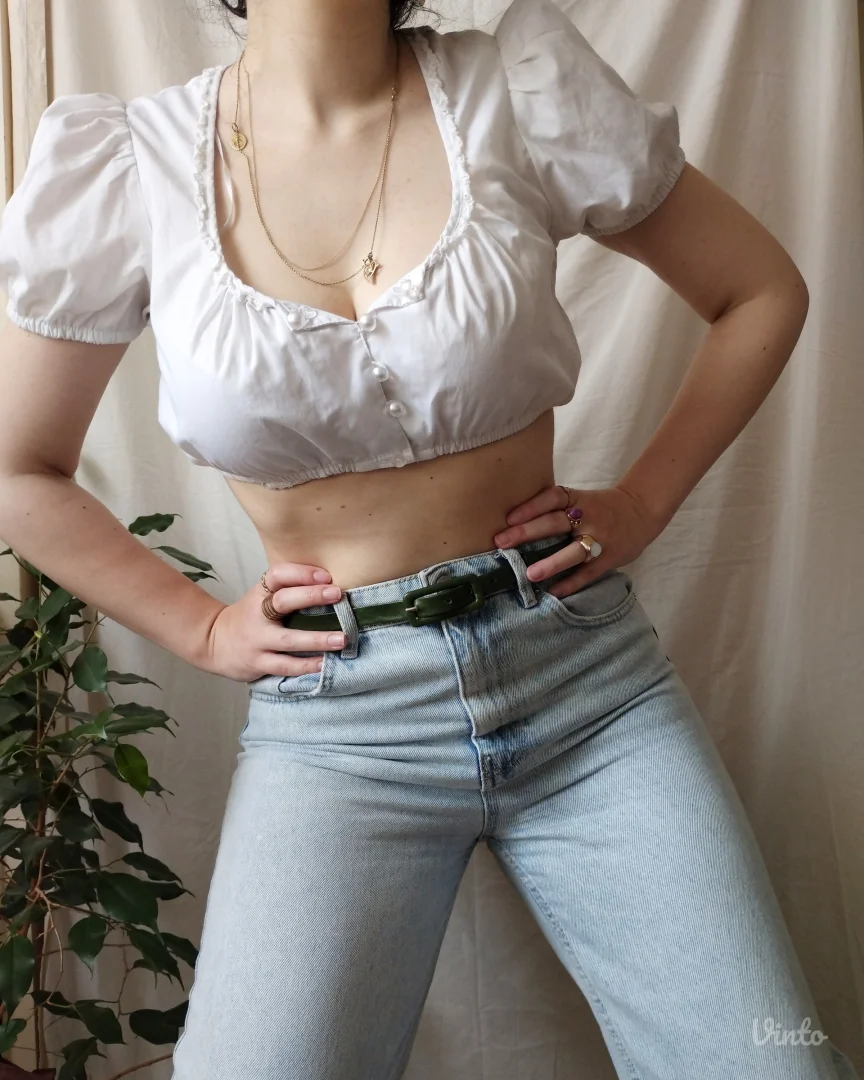 Dirndl crop top