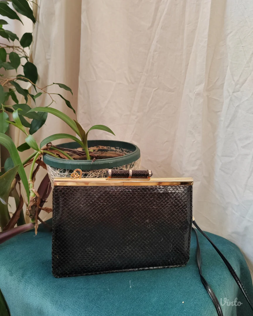 Vintage kožna torbica