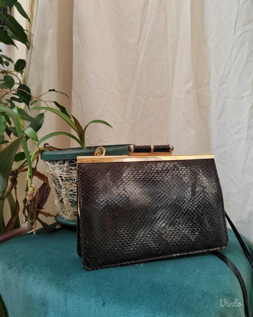 Vintage kožna torbica