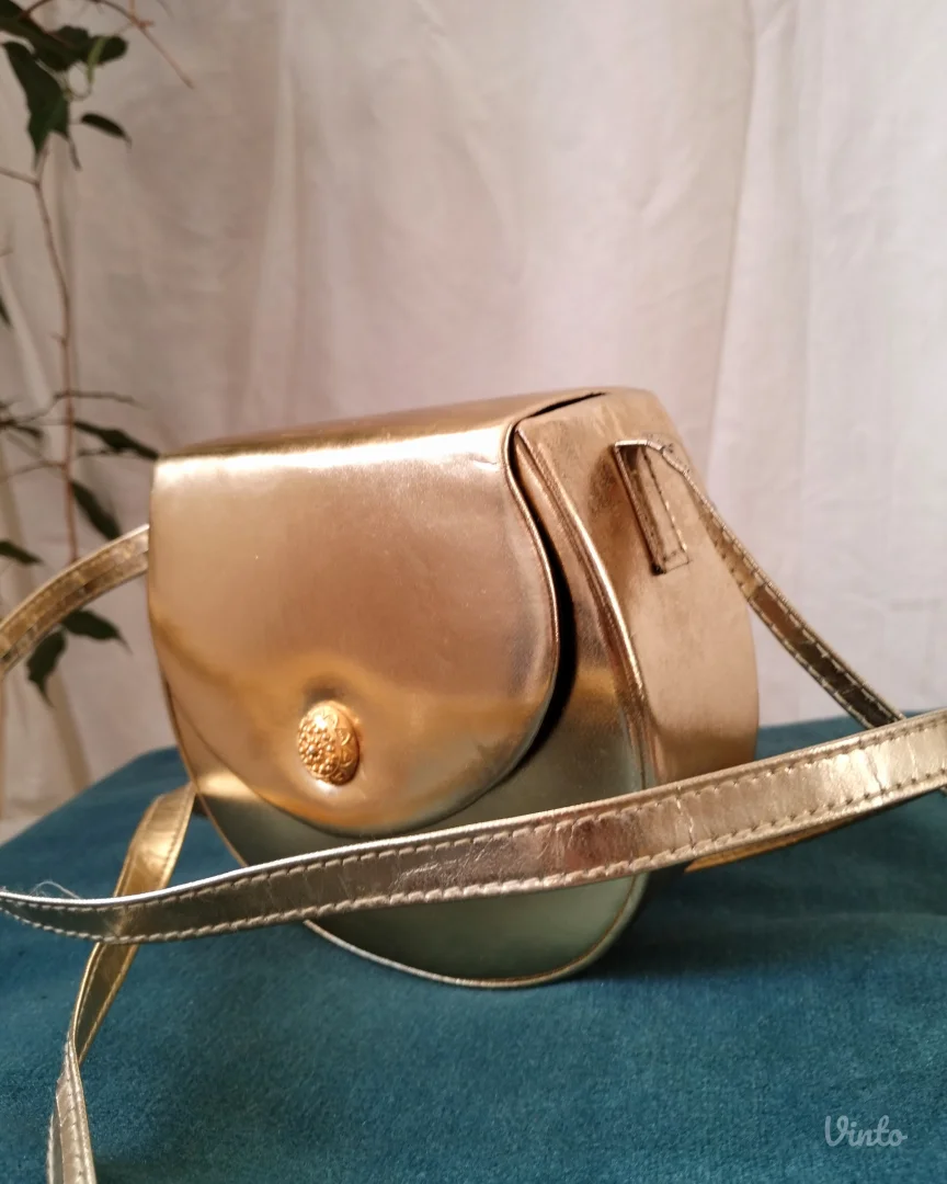 vintage PICARD zlatna torbica