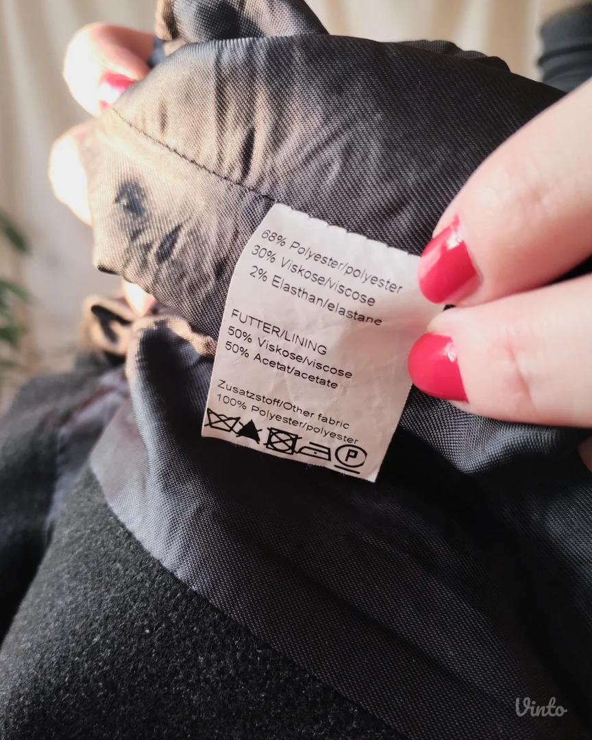 Jones tamno siva jakna