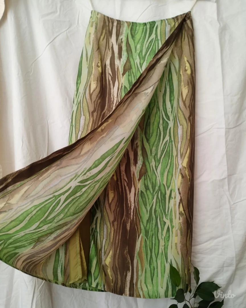 Vintage suknja na preklop