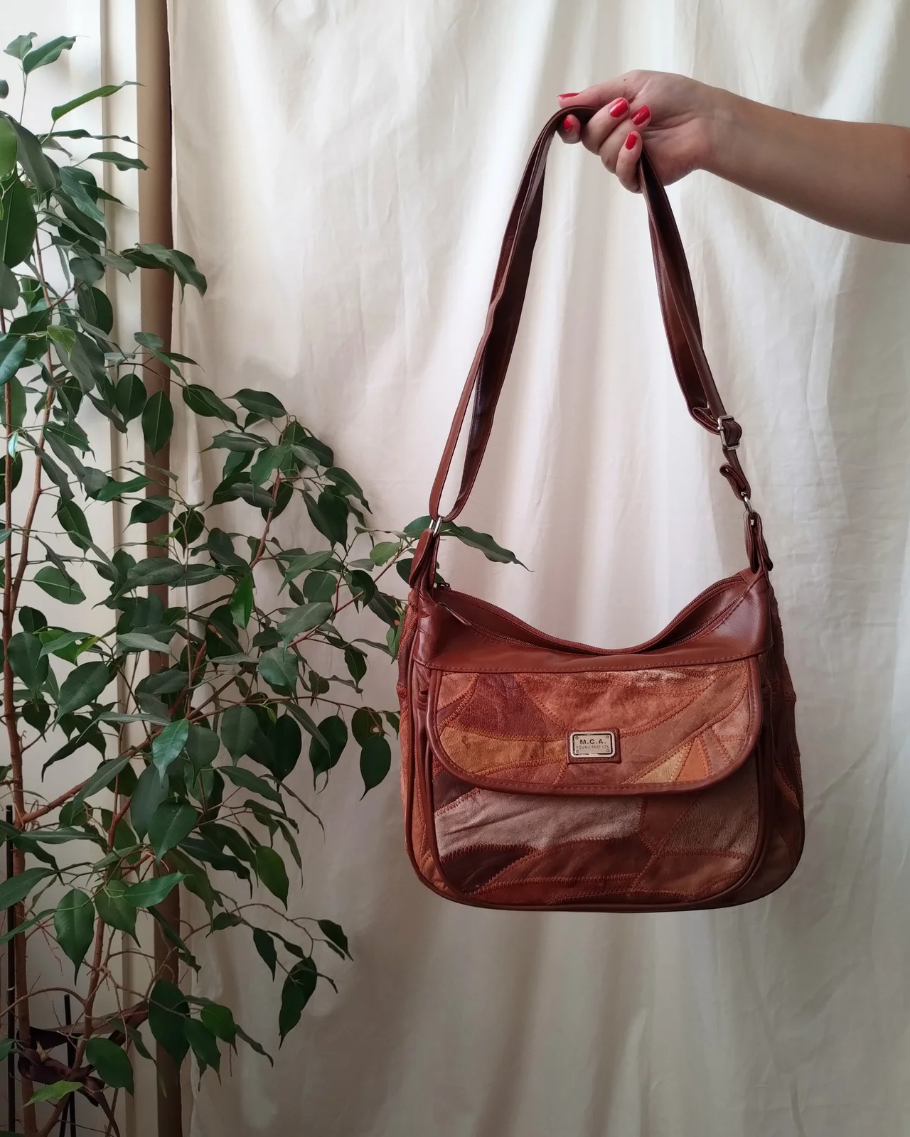 Y2K patchwork torba