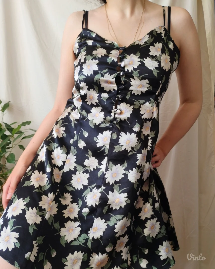 Paloma satenska slip haljina