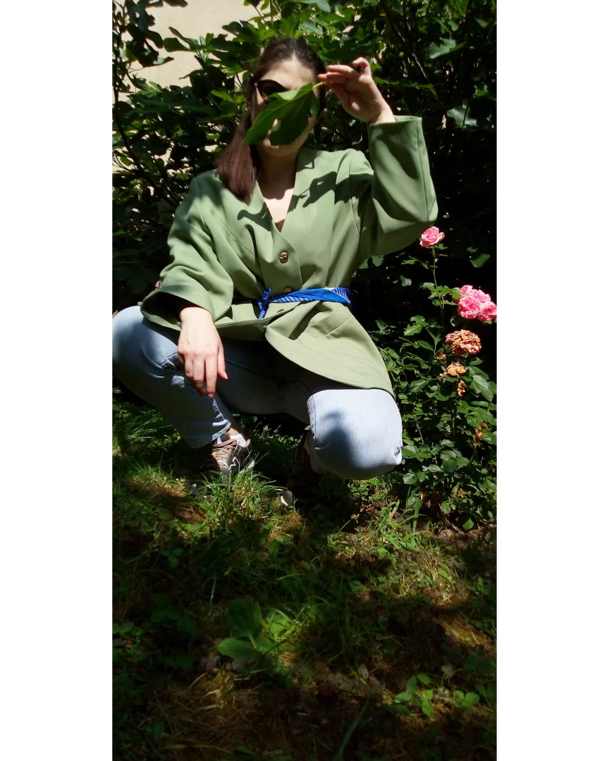 vintage oversized sako