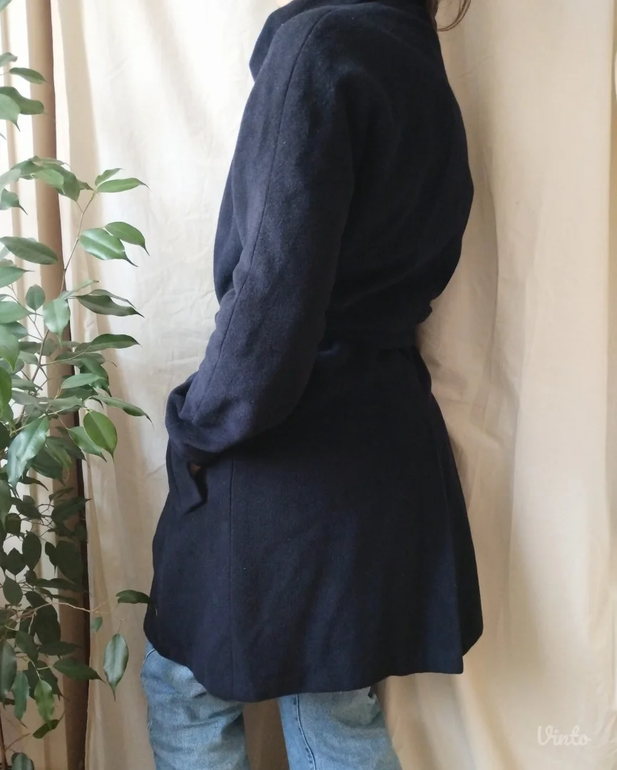 HÜCKE MODE COLLECTION kaput od angora i jagnjeće vune