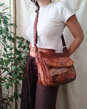 Y2K patchwork torba