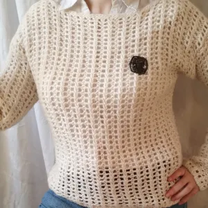 ESPRIT rupičasti džemper