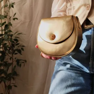 vintage PICARD zlatna torbica