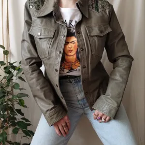 Vintage Goosecraft kožna jakna