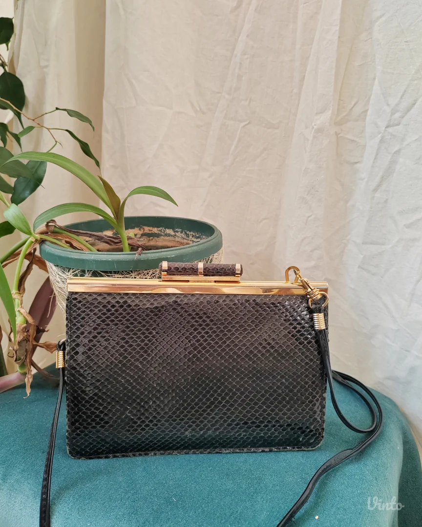 Vintage kožna torbica