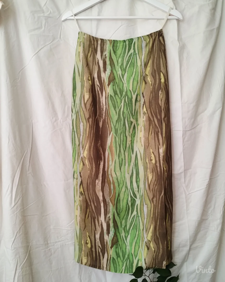 Vintage suknja na preklop