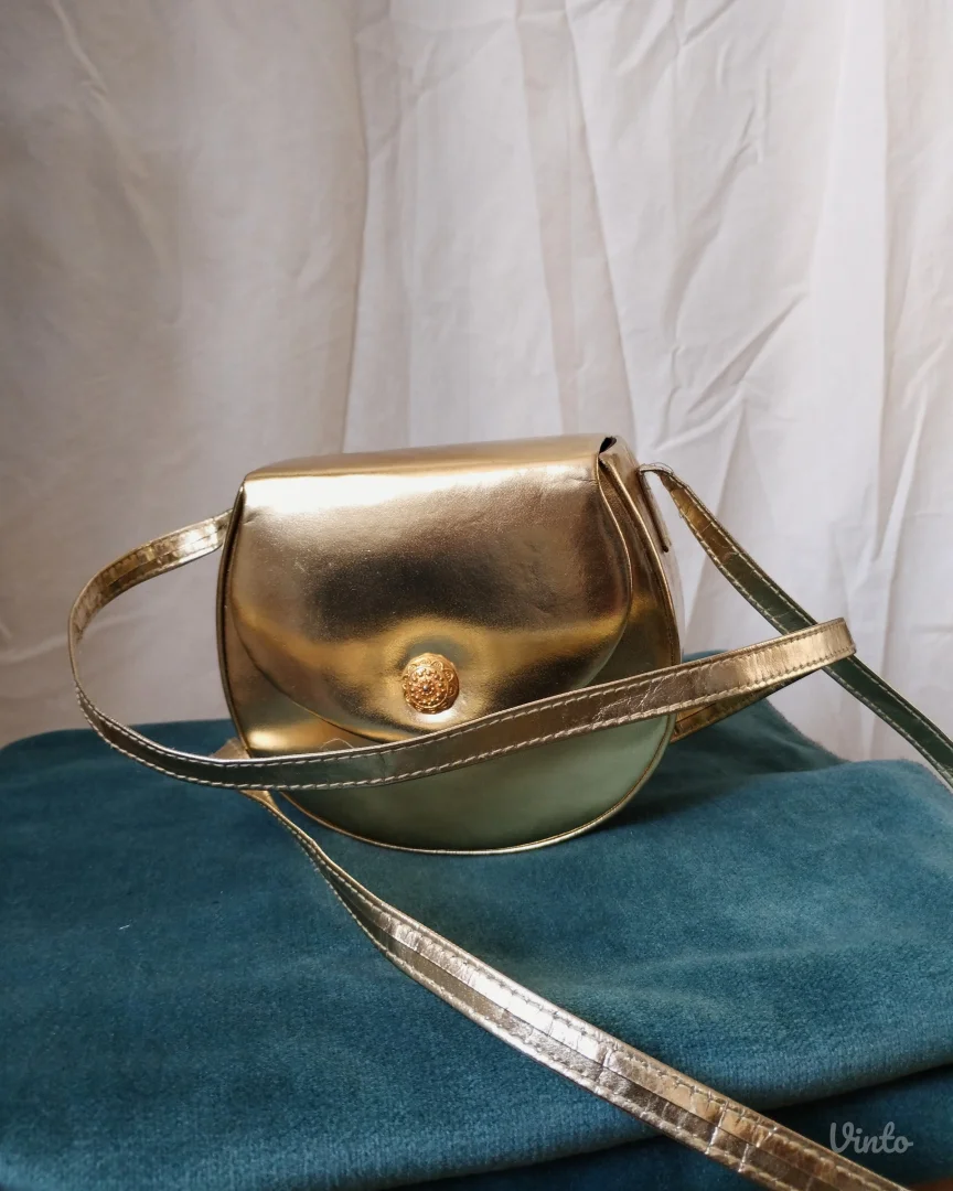 vintage PICARD zlatna torbica