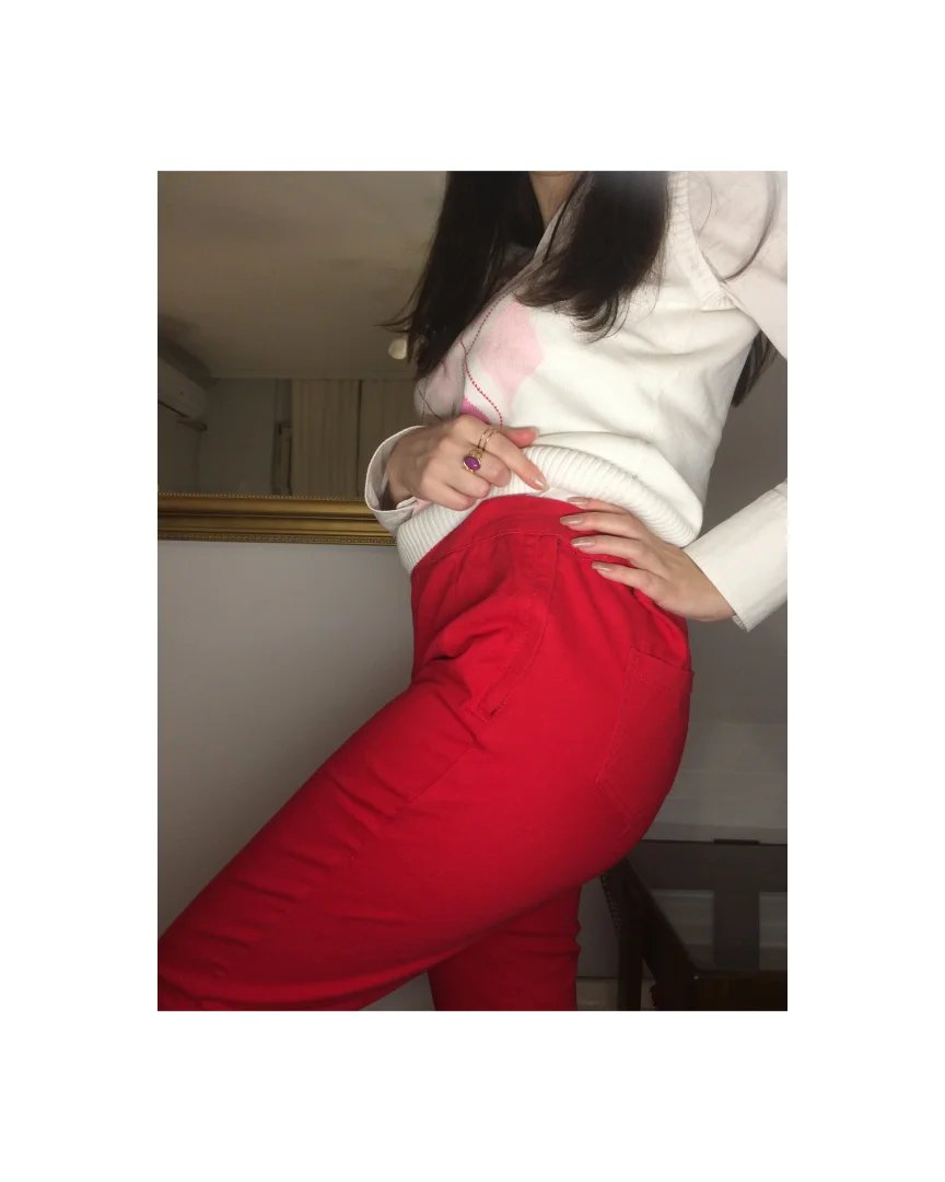 bonprix pantalone uskog kroja