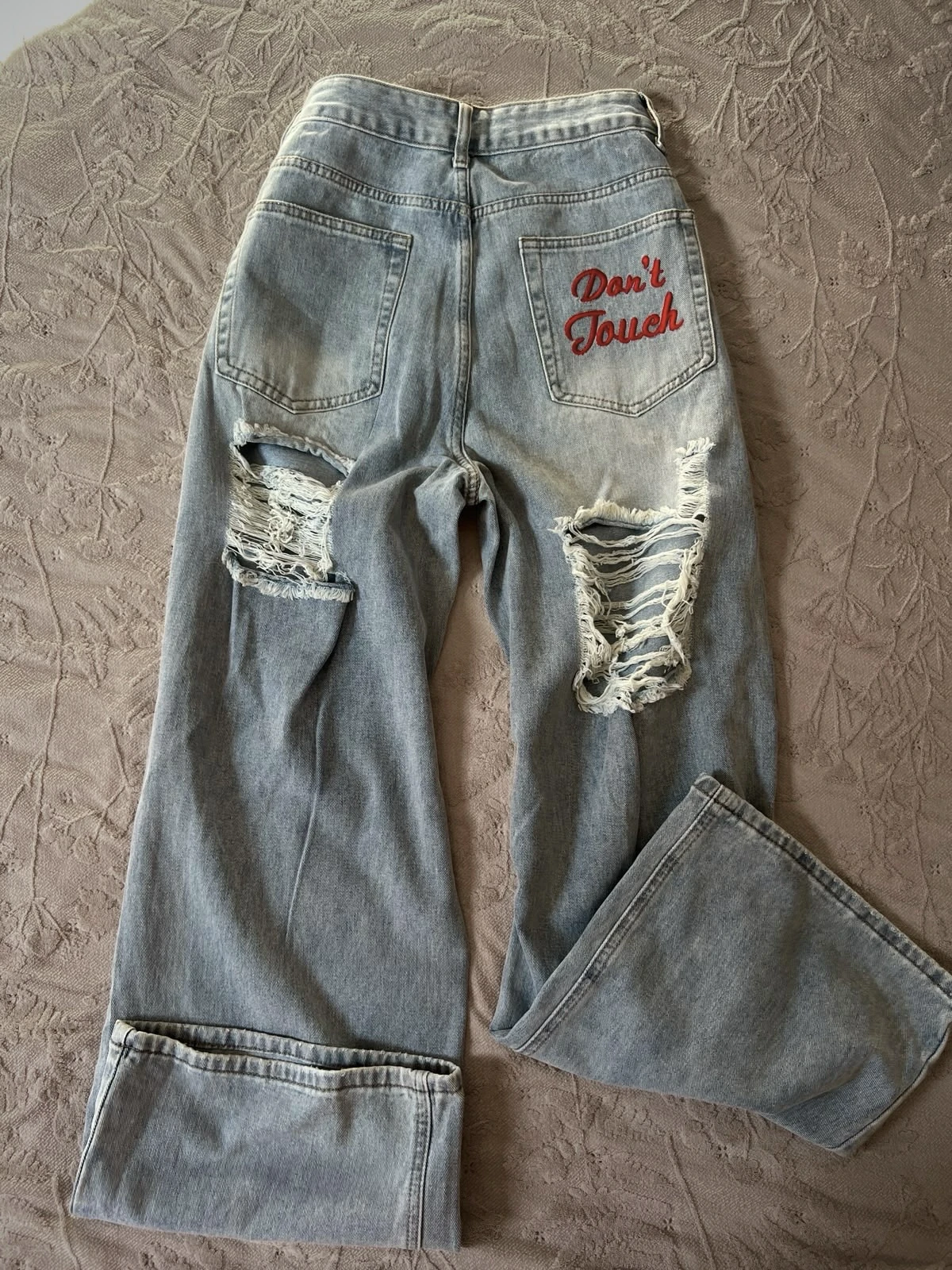 Dont Touch StreetWear Denim Farmerke
