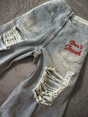 Dont Touch StreetWear Denim Farmerke