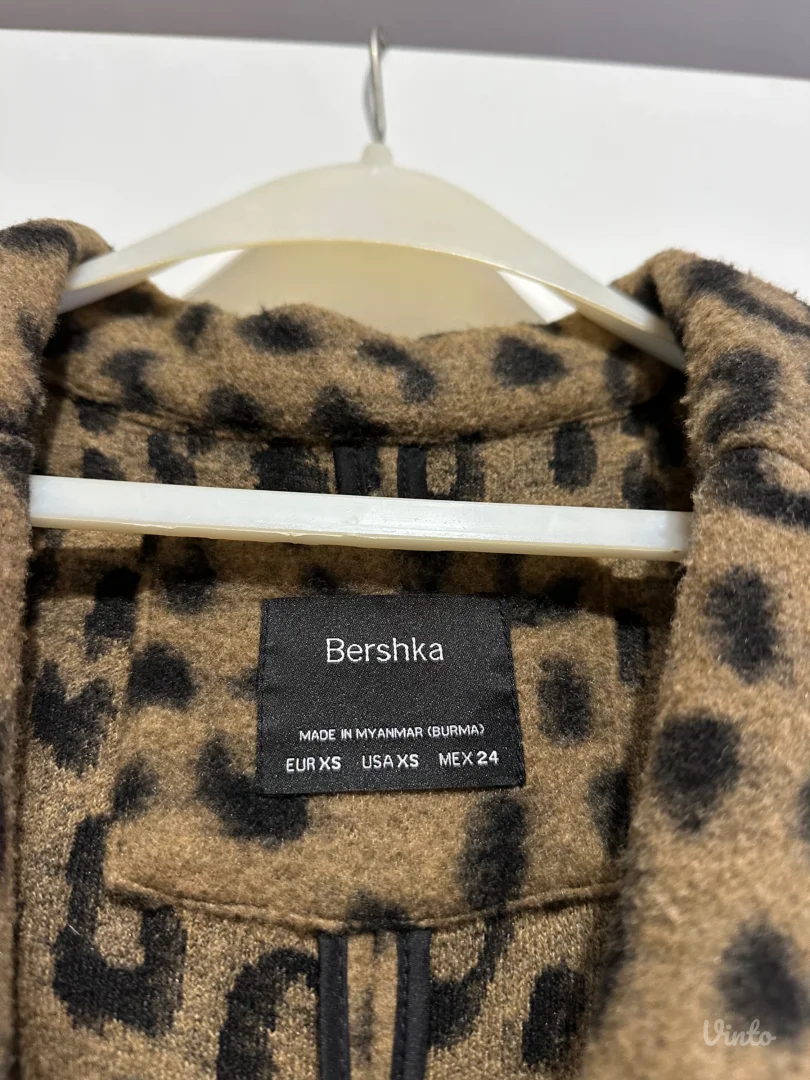 Bershka leopard kaput