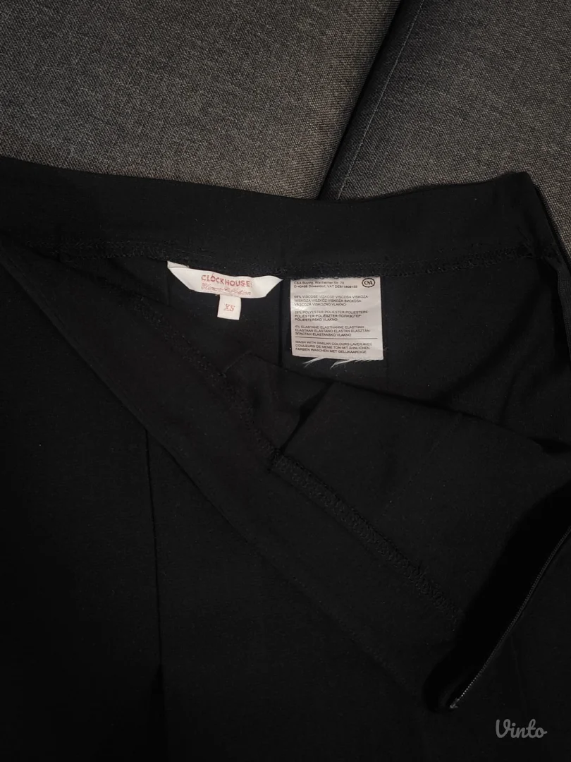 C&A crna suknjica xs