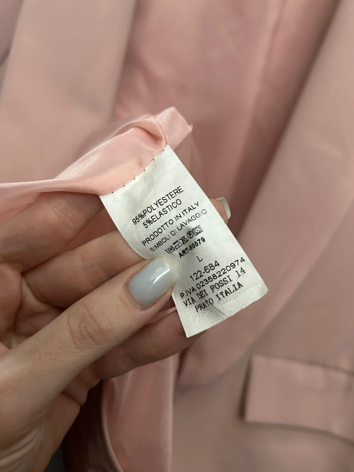 Bebi roze blejzer