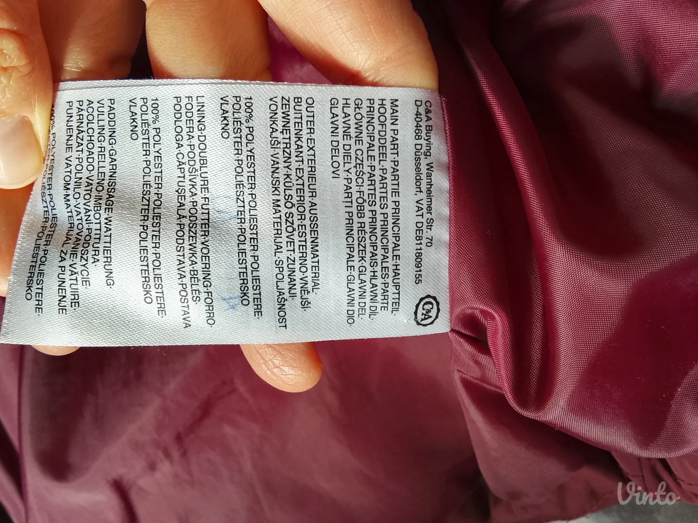 Zimska jakna za devojcice br.104