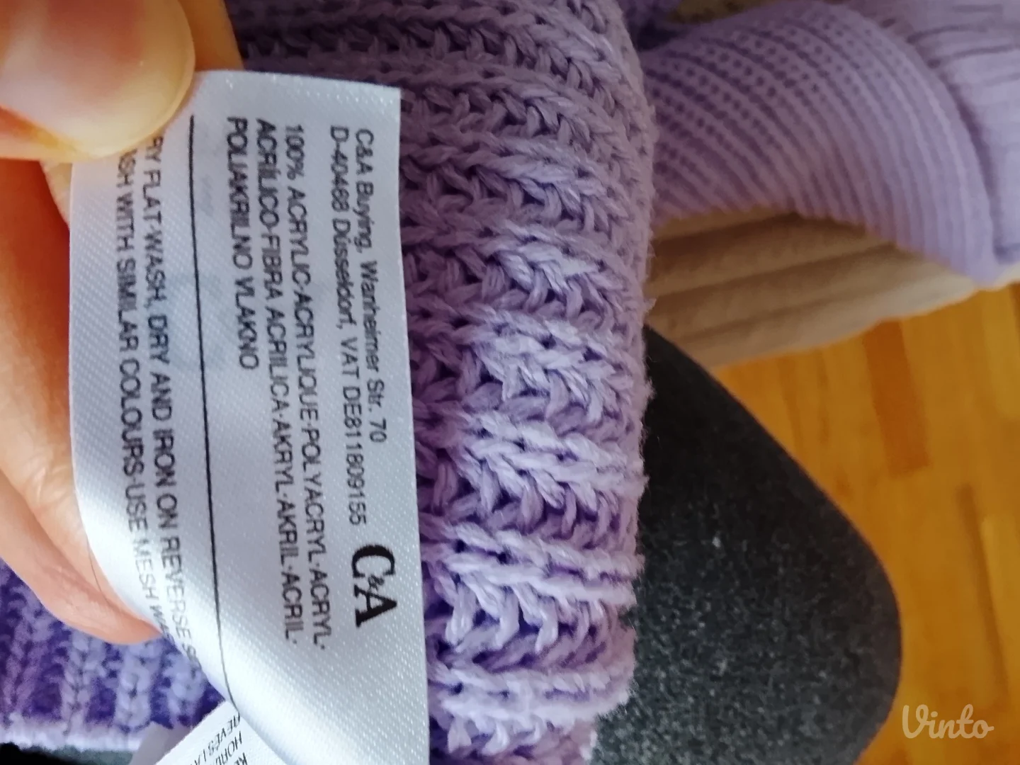 Ljubicasti dzemper za devojcice br. 116