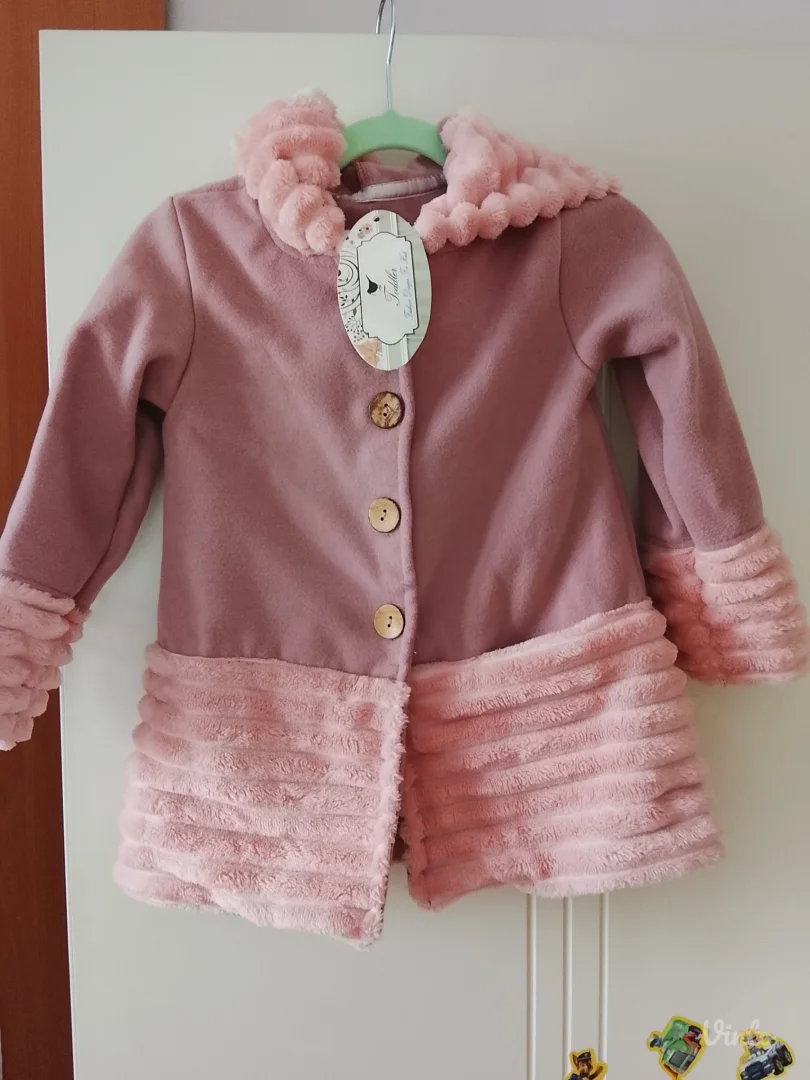 Roze kaputic za devojcice br.3