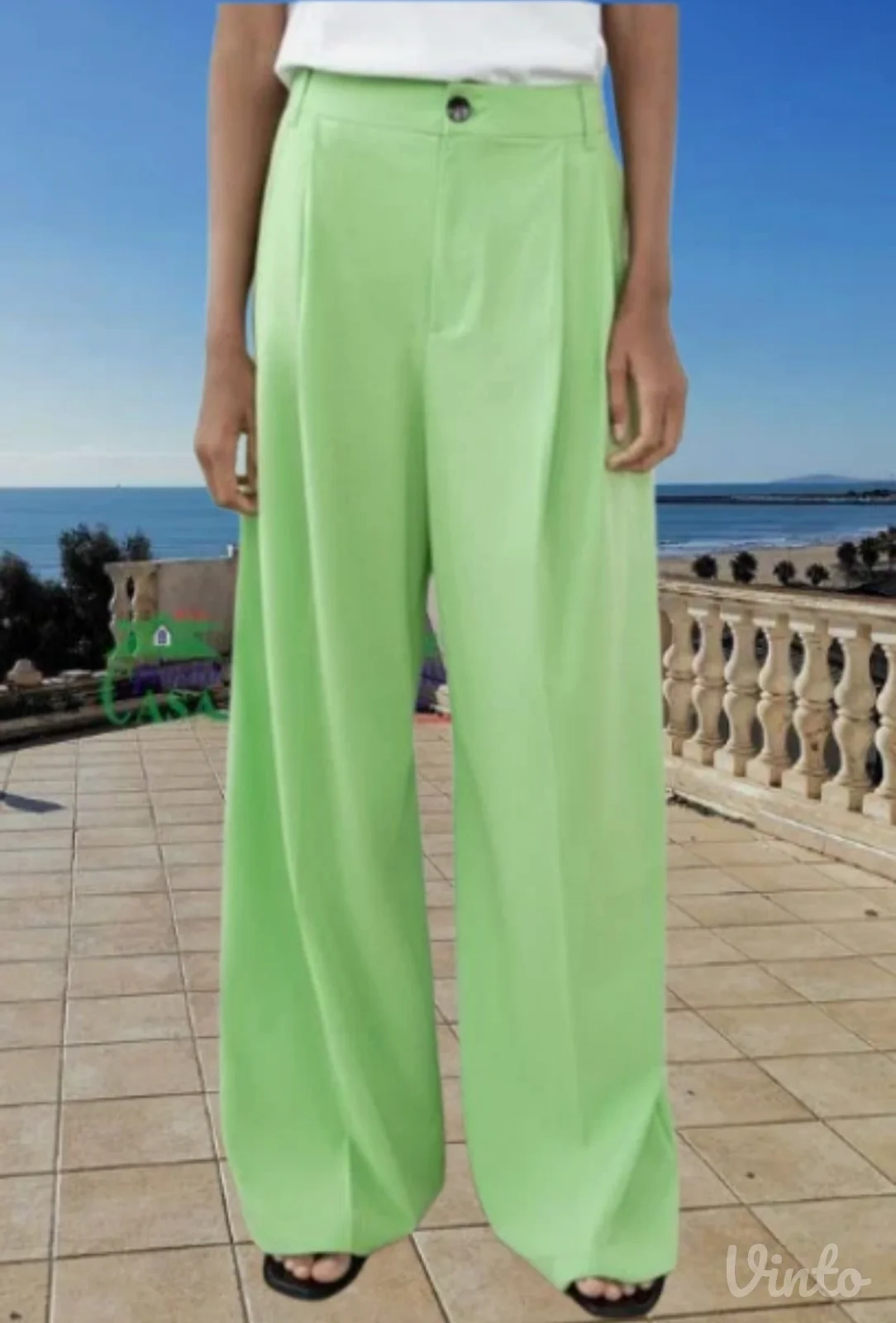 Zara zelene pantalone