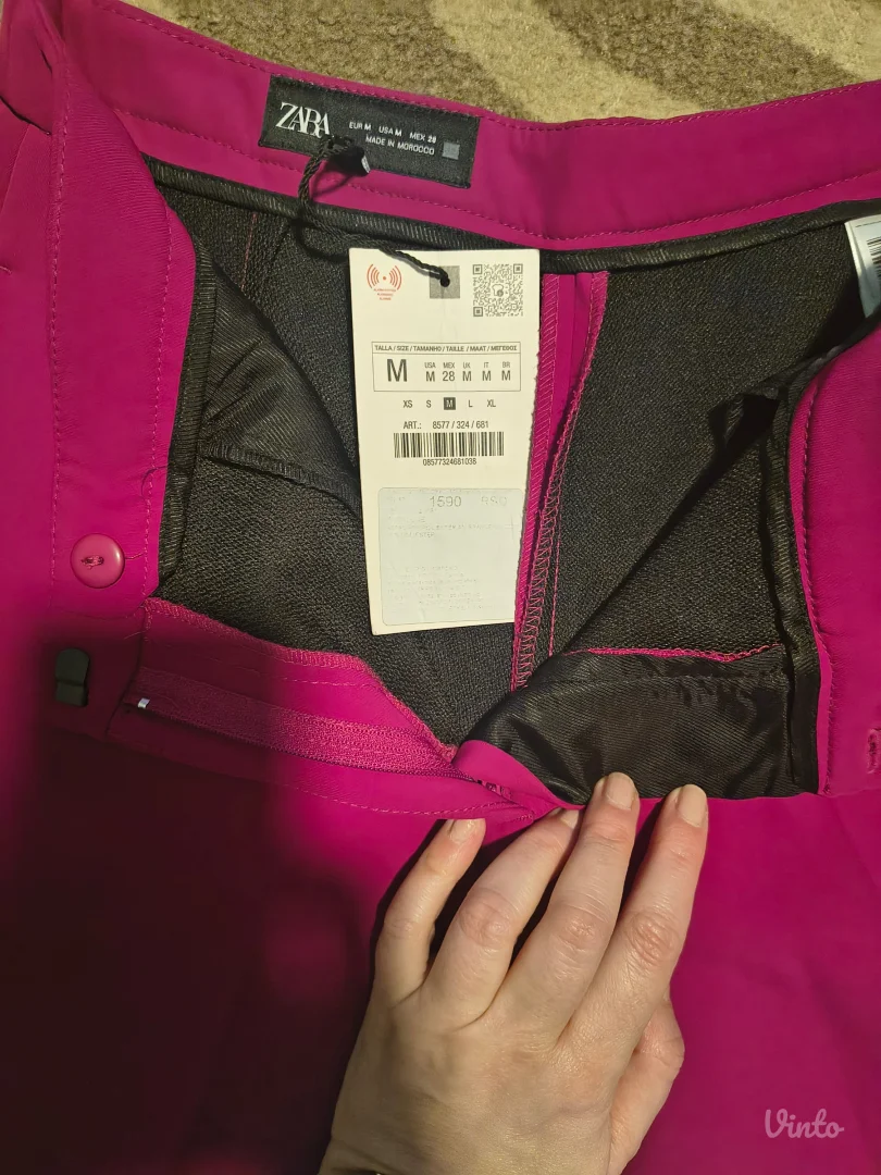 Zara komplet top+pantalone