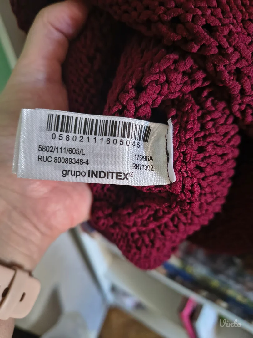 Zara burgundy kardigan/jaknica